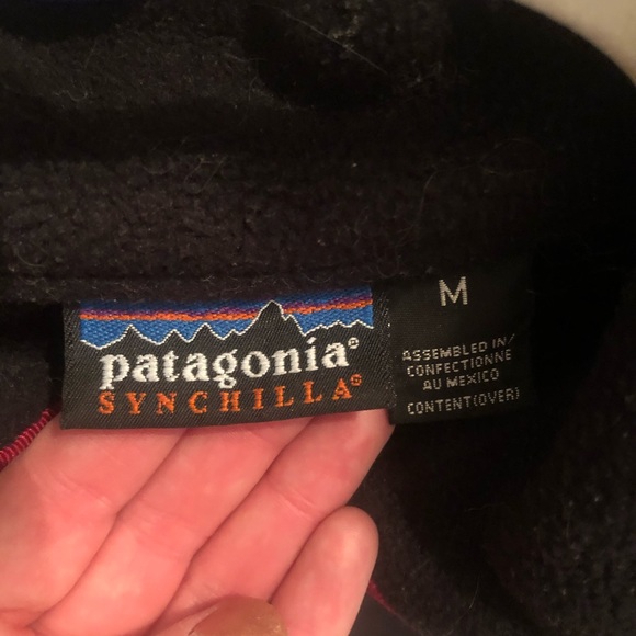 Patagonia Other - Patagonia Synchila black fleece 1/4 zip pullover M